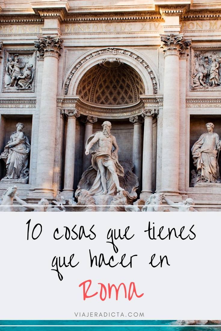 10 cosas que tienes que hacer en Roma! #viaje #roma #turismo